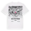 Kreis Mettmann karta t-shirt