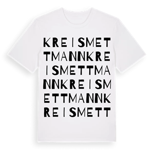 Kreis Mettmann ordlek t-shirt – ekologisk bomull t-shirt från Pinshirt