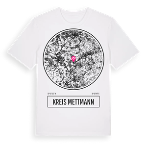 Kreis Mettmann t-shirt – ekologisk bomull t-shirt från Pinshirt