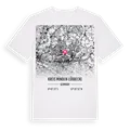 Kreis Minden-Lübbecke karta t-shirt