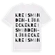 Kreis Minden-Lübbecke ordlek t-shirt