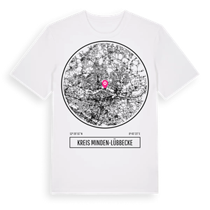 Kreis Minden-Lübbecke t-shirt – ekologisk bomull t-shirt från Pinshirt