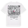 Kreis Recklinghausen karta t-shirt