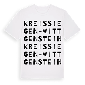 Kreis Siegen-Wittgenstein ordlek t-shirt – ekologisk bomull t-shirt från Pinshirt