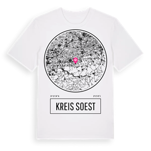 Kreis Soest t-shirt – ekologisk bomull t-shirt från Pinshirt