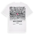 Kreis Steinfurt karta t-shirt