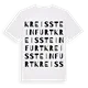 Kreis Steinfurt ordlek t-shirt