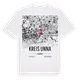 Kreis Unna karta t-shirt
