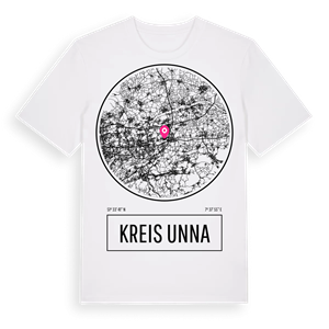 Kreis Unna t-shirt – ekologisk bomull t-shirt från Pinshirt