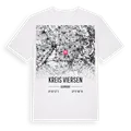 Kreis Viersen karta t-shirt