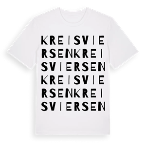 Kreis Viersen ordlek t-shirt – ekologisk bomull t-shirt från Pinshirt