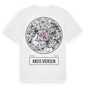 Kreis Viersen t-shirt – ekologisk bomull t-shirt från Pinshirt