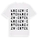 Kreuzviertel ordlek t-shirt