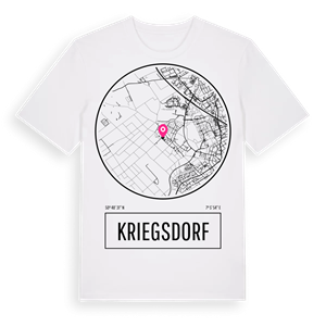 Kriegsdorf t-shirt – ekologisk bomull t-shirt från Pinshirt