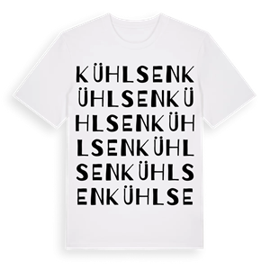 Kühlsen ordlek t-shirt – ekologisk bomull t-shirt från Pinshirt