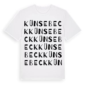 Künsebeck ordlek t-shirt – ekologisk bomull t-shirt från Pinshirt