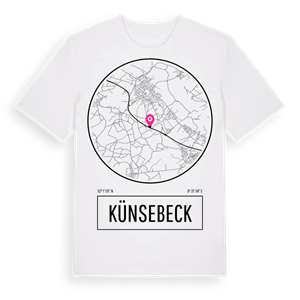 Künsebeck t-shirt – ekologisk bomull t-shirt från Pinshirt
