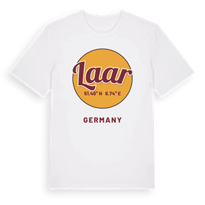 Laar cirkel t-shirt – ekologisk bomull t-shirt från Pinshirt