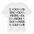 Lackhausen ordlek t-shirt