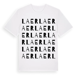 Laer ordlek t-shirt – ekologisk bomull t-shirt från Pinshirt