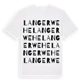 Langerwehe ordlek t-shirt