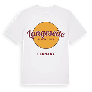 Langeseite cirkel t-shirt – ekologisk bomull t-shirt från Pinshirt