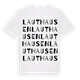 Lauthausen ordlek t-shirt