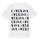 Lavesum ordlek t-shirt