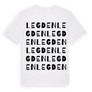 Legden ordlek t-shirt – ekologisk bomull t-shirt från Pinshirt