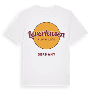 Leverkusen cirkel t-shirt – ekologisk bomull t-shirt från Pinshirt