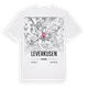 Leverkusen karta t-shirt