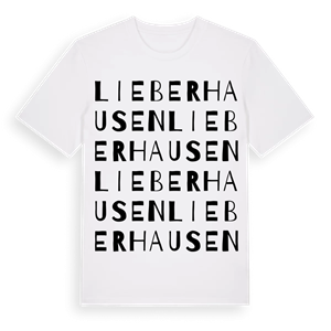 Lieberhausen ordlek t-shirt – ekologisk bomull t-shirt från Pinshirt