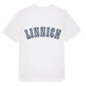Linnich college t-shirt – ekologisk bomull t-shirt från Pinshirt