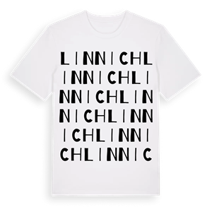Linnich ordlek t-shirt – ekologisk bomull t-shirt från Pinshirt
