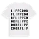 Lippedorf ordlek t-shirt