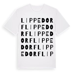 Lippedorf ordlek t-shirt – ekologisk bomull t-shirt från Pinshirt