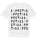 Lippetal ordlek t-shirt