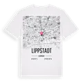 Lippstadt karta t-shirt