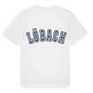 Löbach college t-shirt – ekologisk bomull t-shirt från Pinshirt