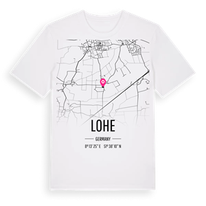 Lohe karta t-shirt – ekologisk bomull t-shirt från Pinshirt