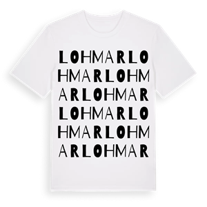 Lohmar ordlek t-shirt – ekologisk bomull t-shirt från Pinshirt