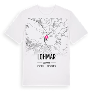 Lohmar karta t-shirt – ekologisk bomull t-shirt från Pinshirt