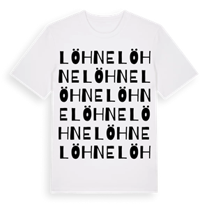 Löhne ordlek t-shirt – ekologisk bomull t-shirt från Pinshirt