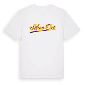 Löhne-Ort baseball t-shirt – ekologisk bomull t-shirt från Pinshirt