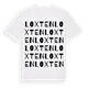 Loxten ordlek t-shirt