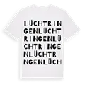 Lüchtringen ordlek t-shirt