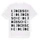 Lüdenscheid ordlek t-shirt