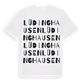 Lüdinghausen ordlek t-shirt