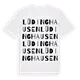 Lüdinghausen ordlek t-shirt