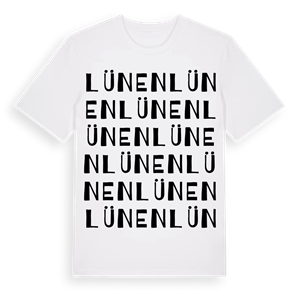 Lünen ordlek t-shirt – ekologisk bomull t-shirt från Pinshirt
